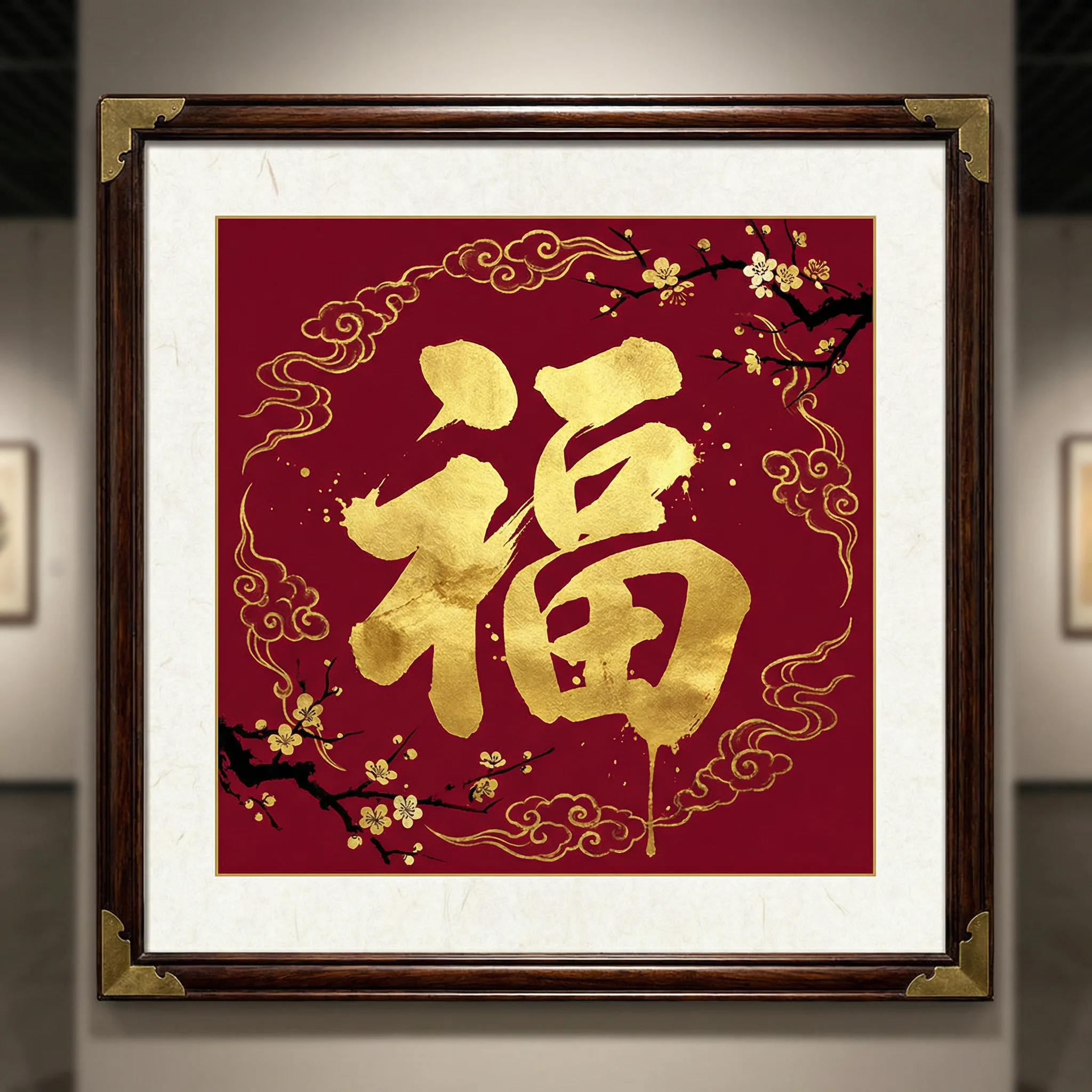 历代名家书法福字作品 - 体育彩票